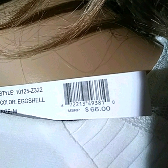 💢SIONI💢NEW Eggshell lace top/tunic - Picture 8 of 8